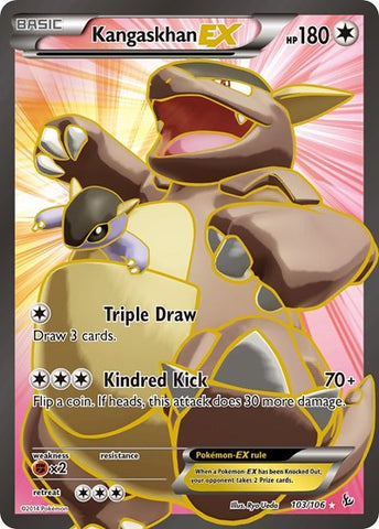 Kangaskhan EX - 103 - XY: Flashfire
