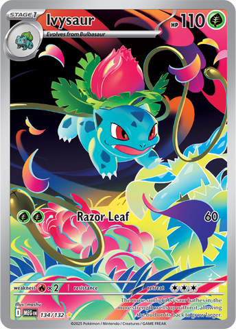 Ivysaur - 134/132 - ME01: Mega Evolution