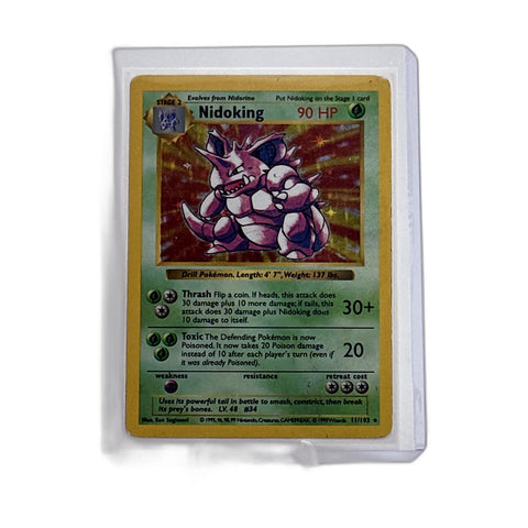 Nidoking - Base Set (Shadowless) #011/102 - Foil