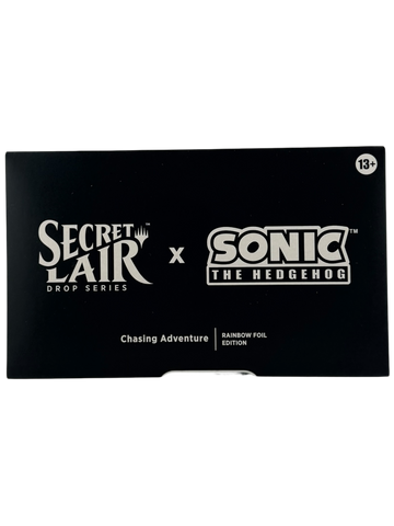 Secret Lair x Sonic the Hedgehog Superdrop: Chasing Adventure (Rainbow Foil)