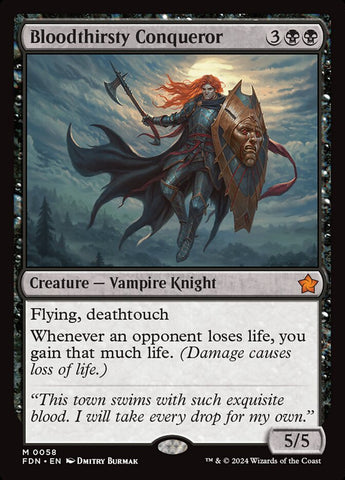 Bloodthirsty Conqueror (Foil)