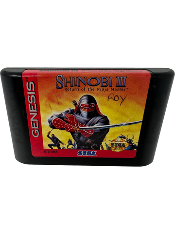 Shinobi III Return of the Ninja Master