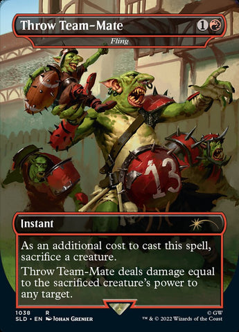 Throw Team-Mate - Fling