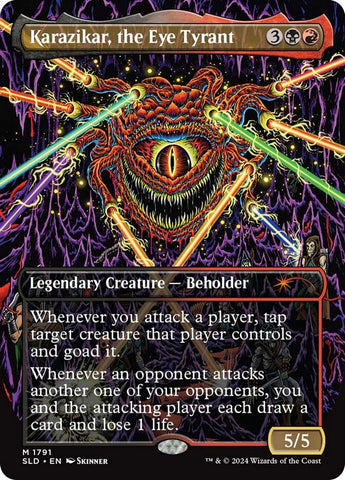 Karazikar, the Eye Tyrant (Rainbow Foil)