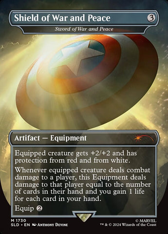 Shield of War and Peace - Sword of War and Peace (Rainbow Foil)
