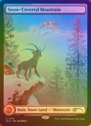 Snow-Covered Mountain