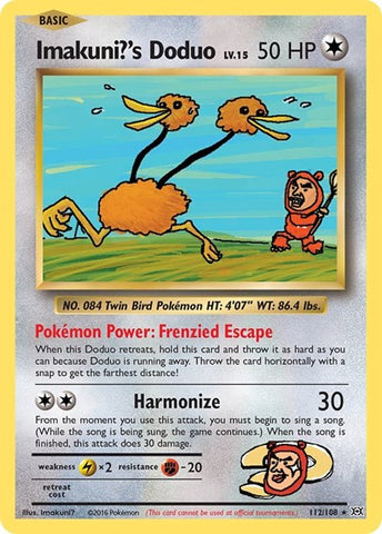 Imakuni?'s Doduo - XY - Evolutions #112/108 - Non-Foil