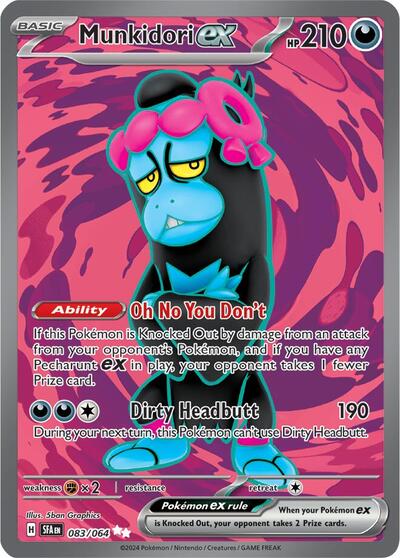 Munkidori ex - 083/064 - SV: Shrouded Fable #083/064 - Foil — product image