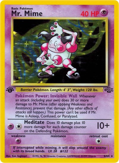 Mr. Mime (6) - Jungle #06/64 - Foil — product image