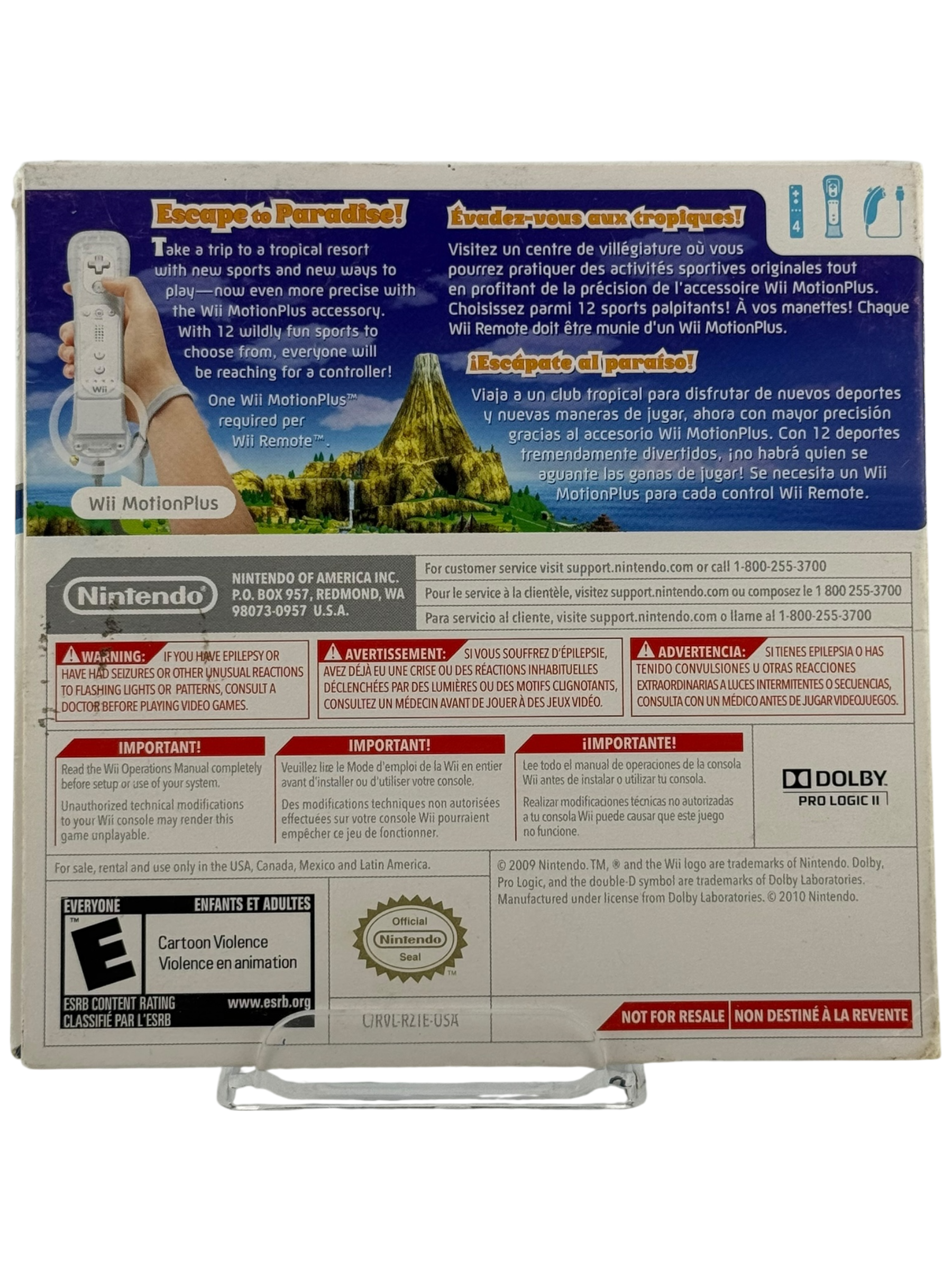 Wii Sports Resort [Cardboard Sleeve]