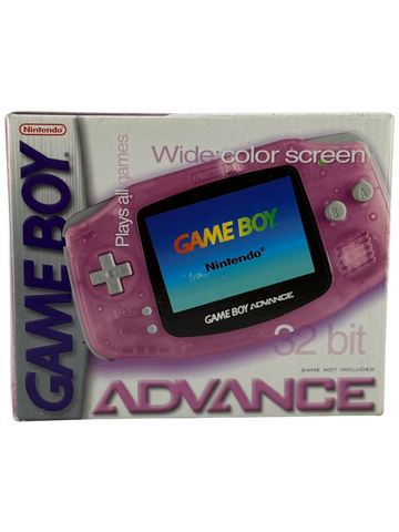 Gameboy Advance Fuchsia Pink