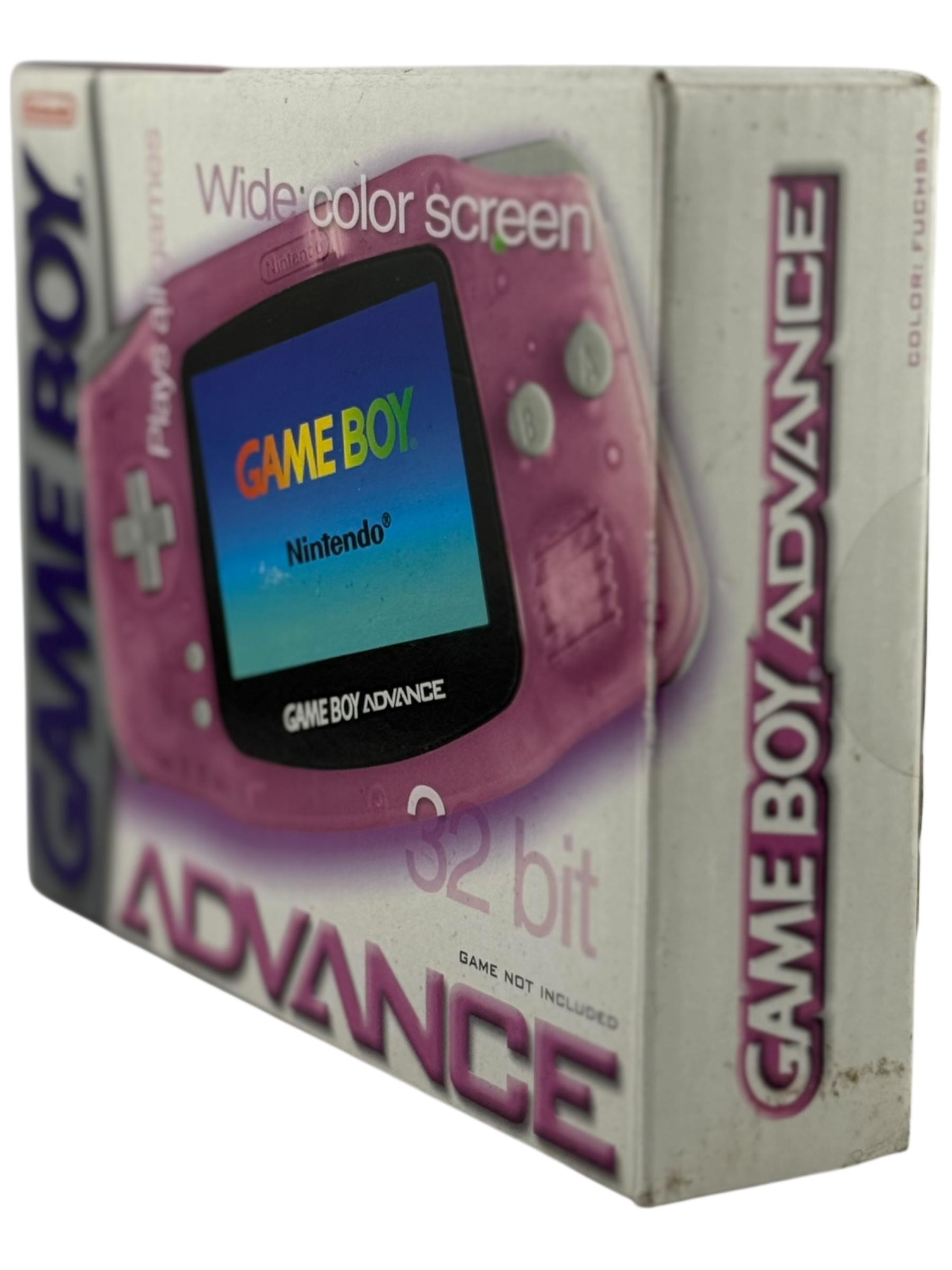 Gameboy Advance Fuchsia Pink