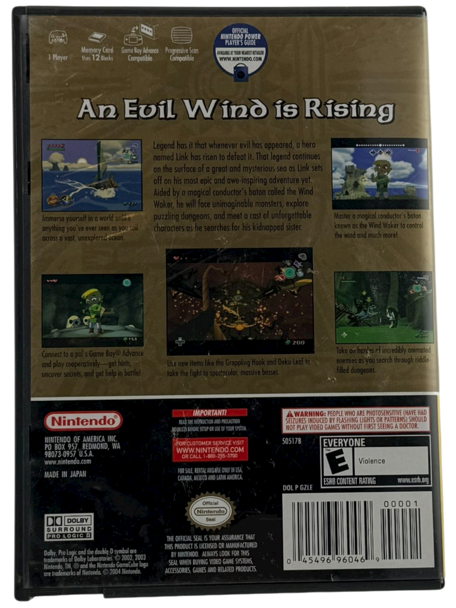 Zelda Wind Waker [Player's Choice]