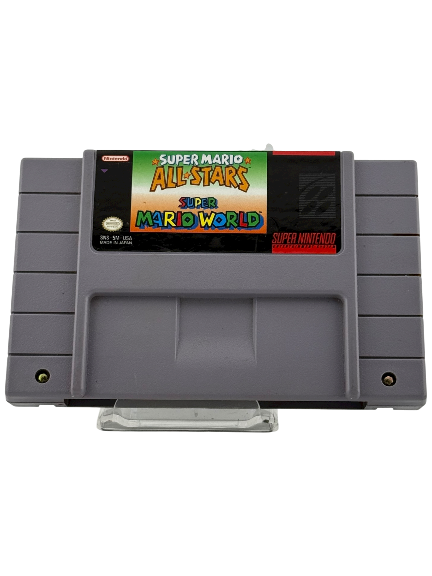 Super Mario All-stars and Super Mario World