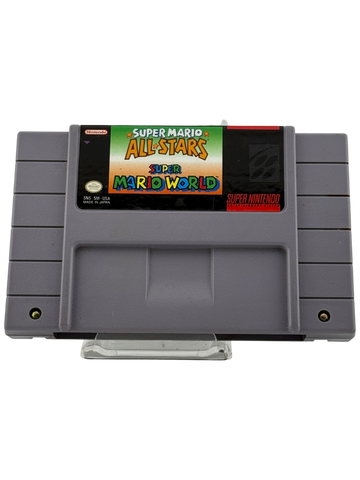 Super Mario All-stars and Super Mario World