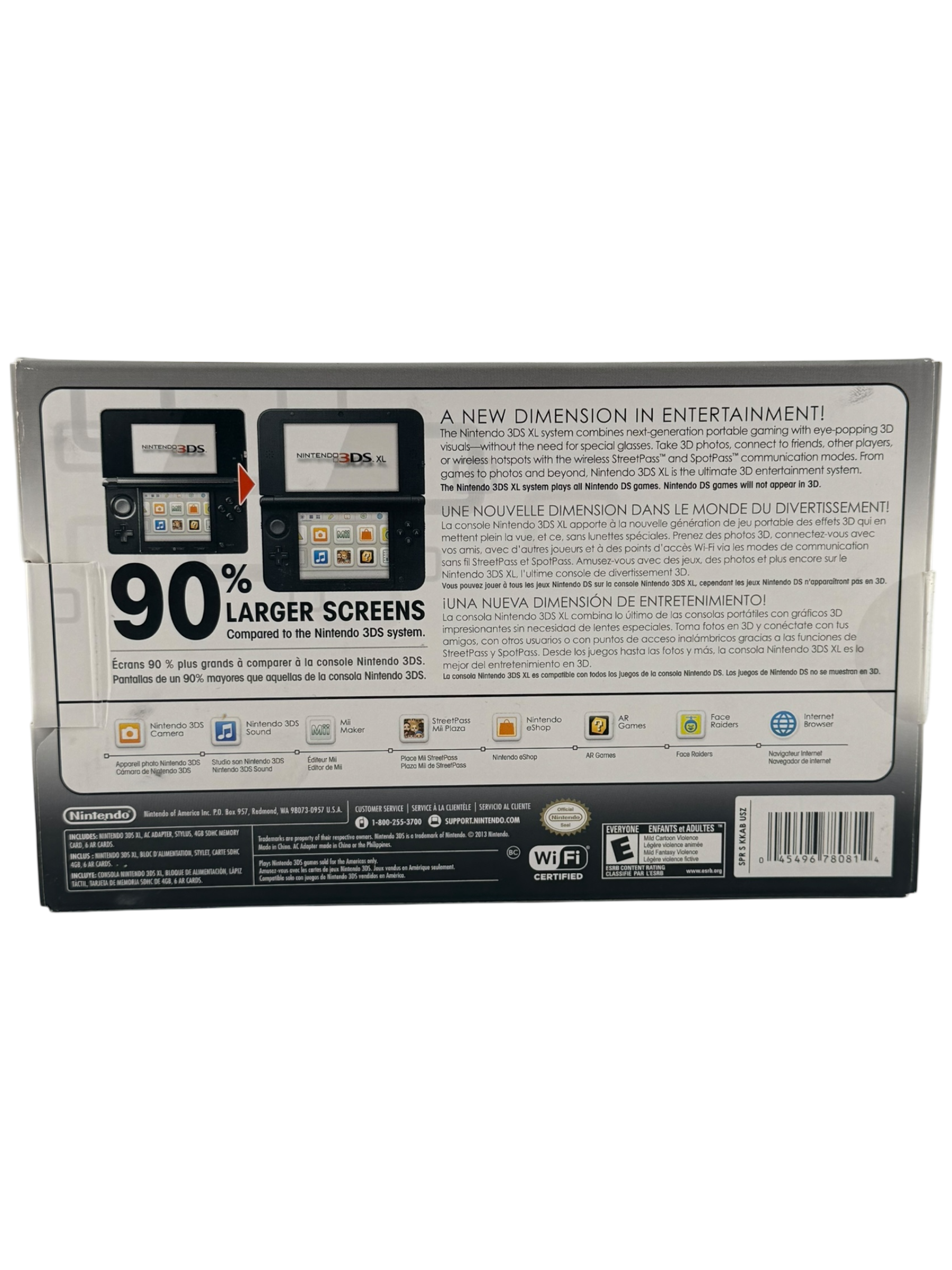 Nintendo 3DS XL Black [New + Sealed]