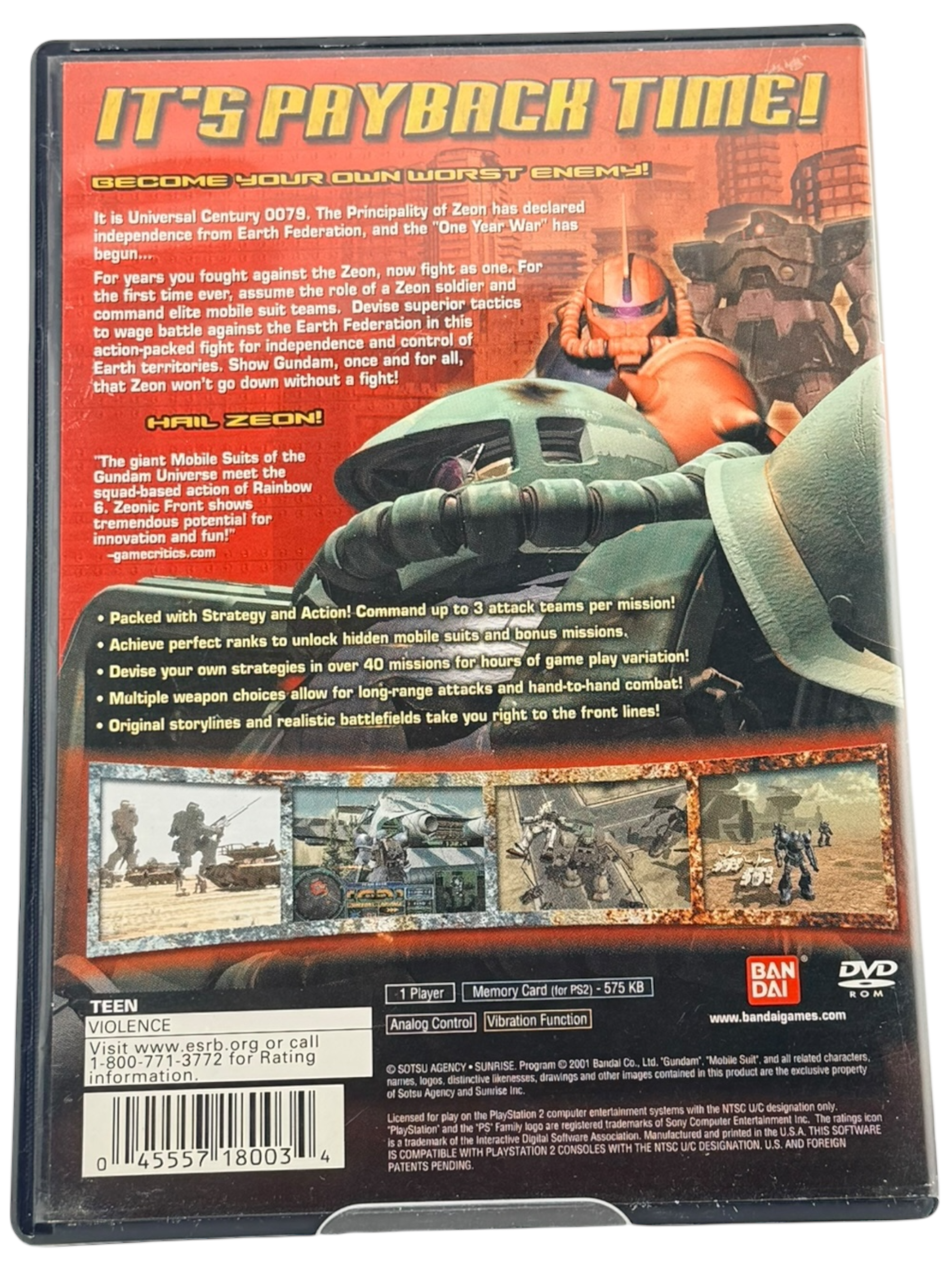 Mobile Suit Gundam Zeonic Front