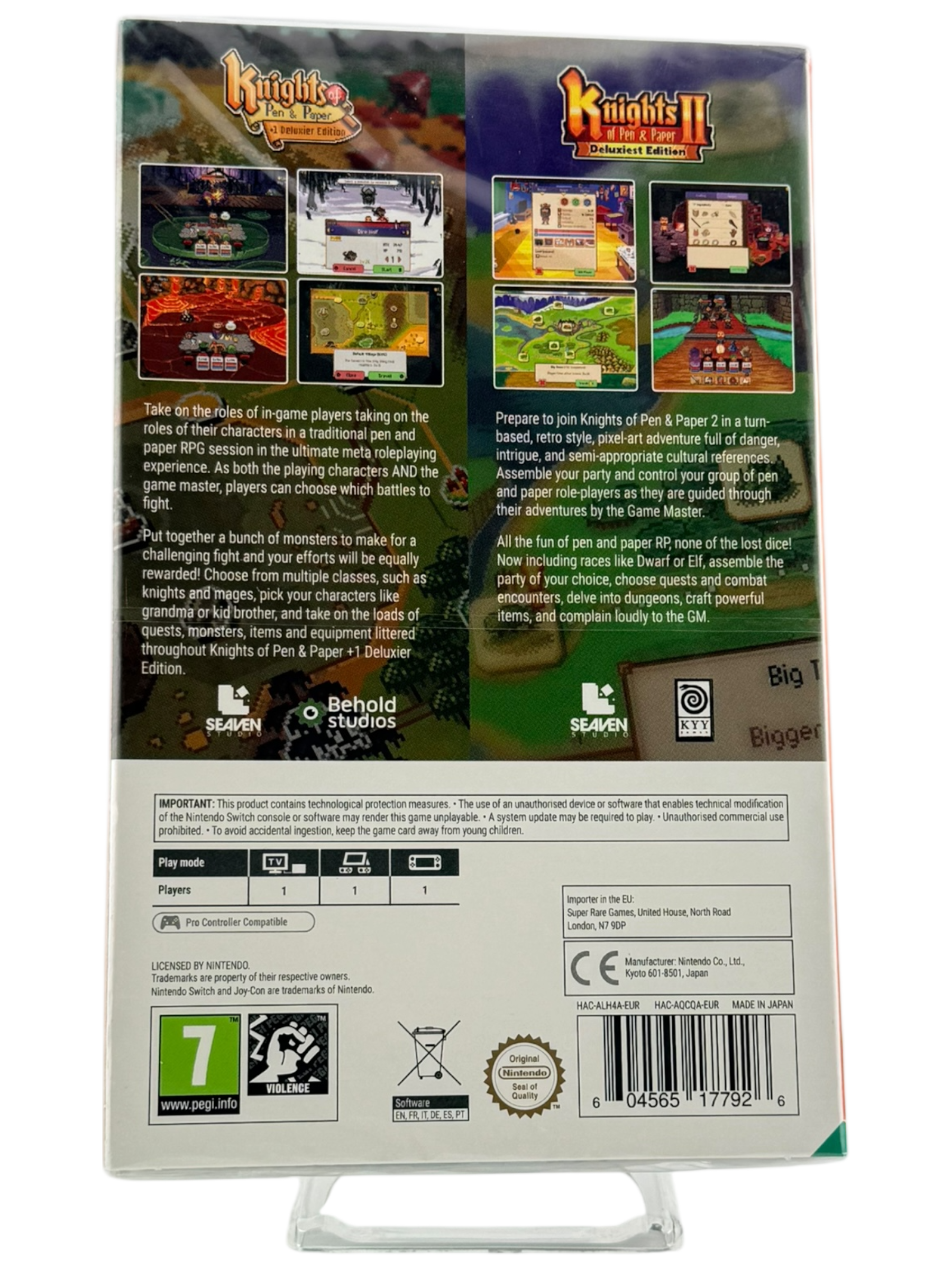 Knights Of Pen & Paper Double Pack [PAL Edition]