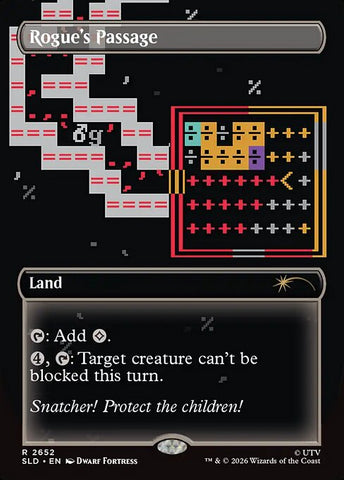 Rogue's Passage - Secret Lair Drop #2652 - Borderless Foil