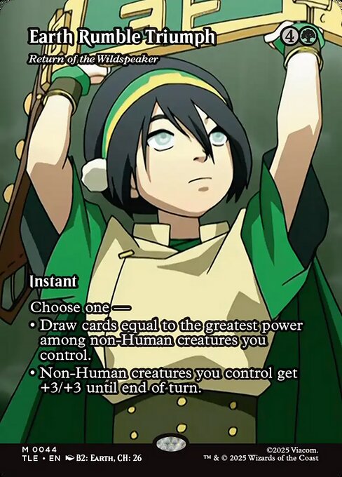 Return of the Wildspeaker - Avatar: The Last Airbender Eternal #44 - Borderless Non-Foil — product image