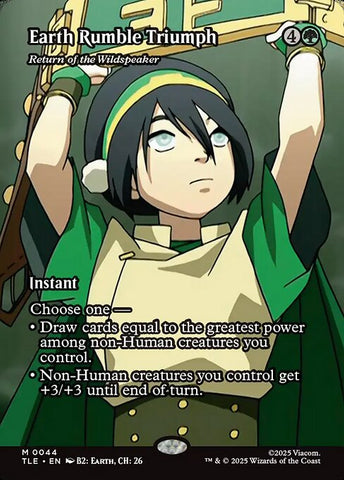 Return of the Wildspeaker - Avatar: The Last Airbender Eternal #44 - Borderless Non-Foil
