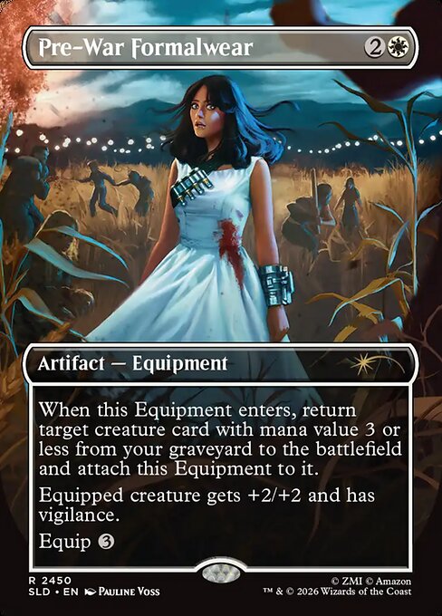 Pre-War Formalwear - Secret Lair Drop #2450 - Borderless Non-Foil — product image