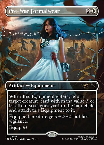 Pre-War Formalwear - Secret Lair Drop #2450 - Borderless Foil