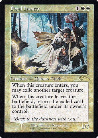 Fiend Hunter - Secret Lair Drop #7137 - Foil