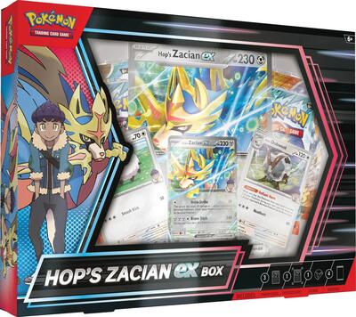 Hop's Zacian ex Box — product image