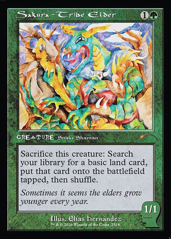Sakura-Tribe Elder - Secret Lair Drop #2518 - Foil