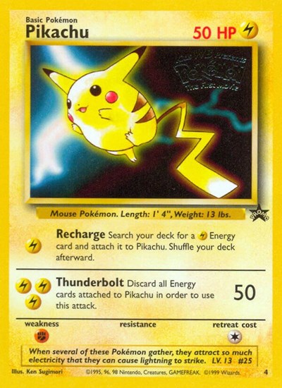Pikachu (Movie Promo) - WoTC Promo #04/53 - Foil — product image