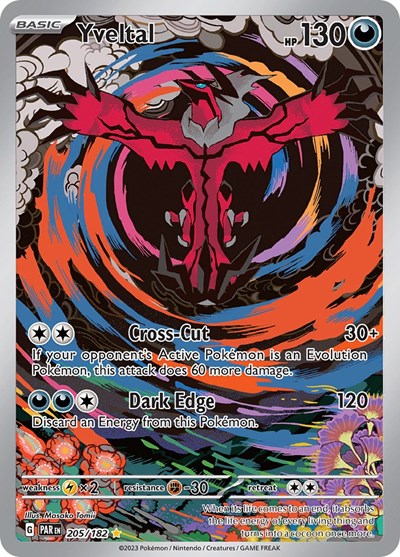 Yveltal - 205/182 - SV04: Paradox Rift #205/182 - Foil — product image