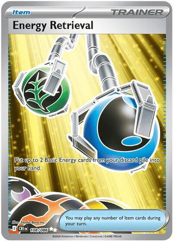 Energy Retrieval - ME04: Chaos Rising #108/086 - Foil