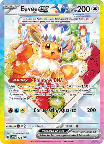 Eevee ex - 174 - SV: Scarlet & Violet Promo Cards