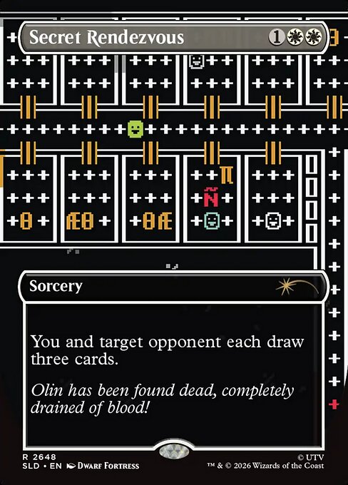 Secret Rendezvous - Secret Lair Drop #2648 - Borderless Foil — product image