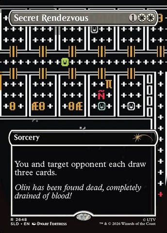 Secret Rendezvous - Secret Lair Drop #2648 - Borderless Foil