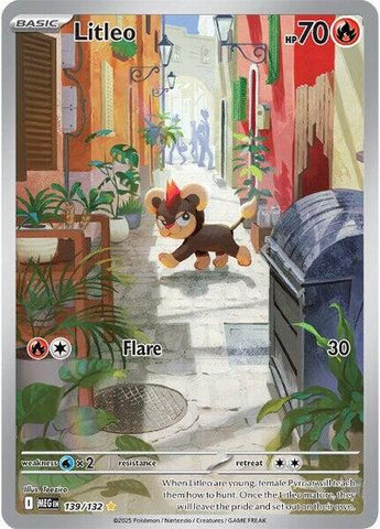 Litleo - 139/132 - ME01: Mega Evolution #139/132 - Foil