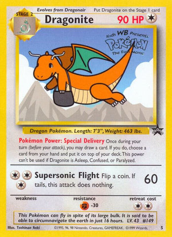 Dragonite (Movie Promo) - WoTC Promo