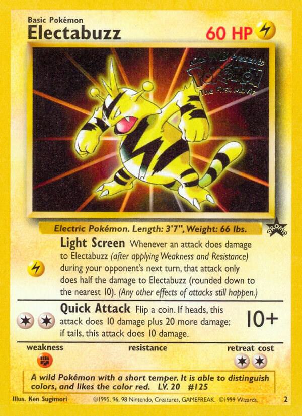Electabuzz (Movie Promo) - WoTC Promo