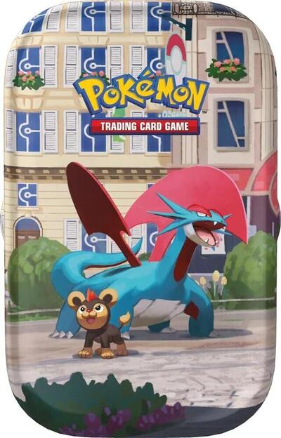 Lumiose City Mini Tin [Salamence & Litleo] — product image
