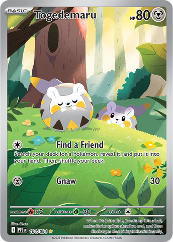 Togedemaru - 104/094 - ME02: Phantasmal Flames