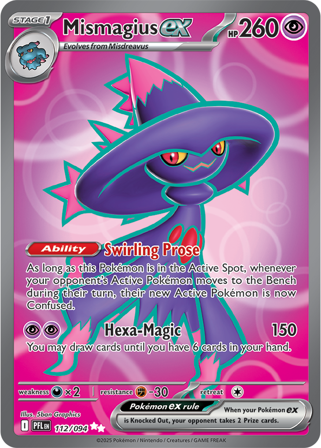 Mismagius ex - 112/094 - ME02: Phantasmal Flames