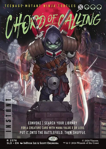 Chord of Calling - Secret Lair Drop #2376 - Borderless Foil