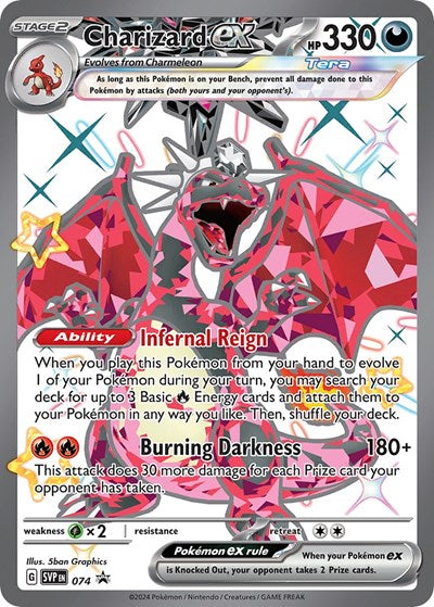 Charizard ex - 074 - SV: Scarlet & Violet Promo Cards #074 - Foil — product image