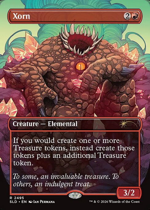 Xorn - Secret Lair Drop #2495 - Borderless Foil — product image