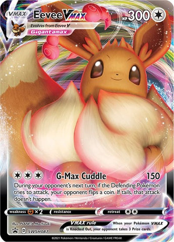 Eevee VMAX - SWSH087 - SWSH: Sword & Shield Promo Cards #SWSH087 - Foil