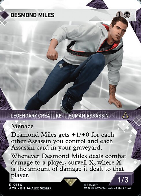 Desmond Miles - Assassin's Creed #130 - Showcase Non-Foil — product image