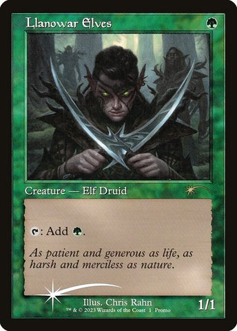 Llanowar Elves - Dominaria United Promos #1★ - Foil