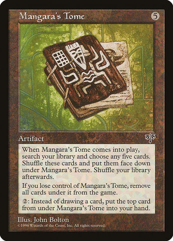 Mangara's Tome - Mirage #309 - Non-Foil
