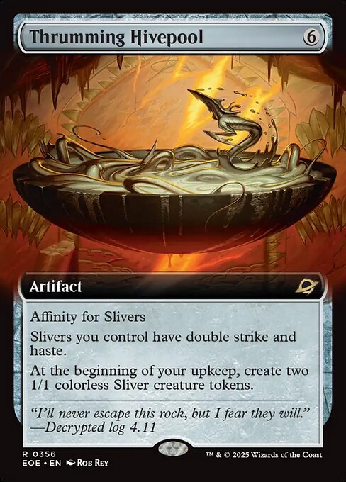 Thrumming Hivepool - Edge of Eternities #356 - Extended Art Non-Foil — product image